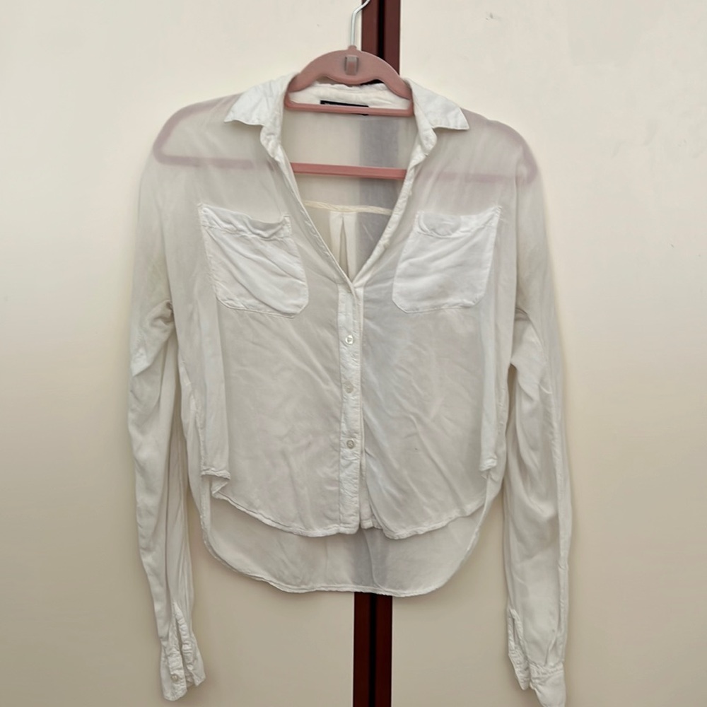 Brandy Melville white button up